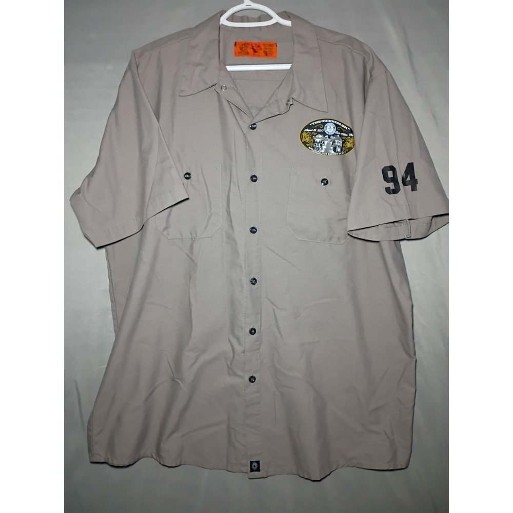 Pinacle Mechanics Shirt XL Gray Short Sleeve Guinness 501 August 2017 World Rec